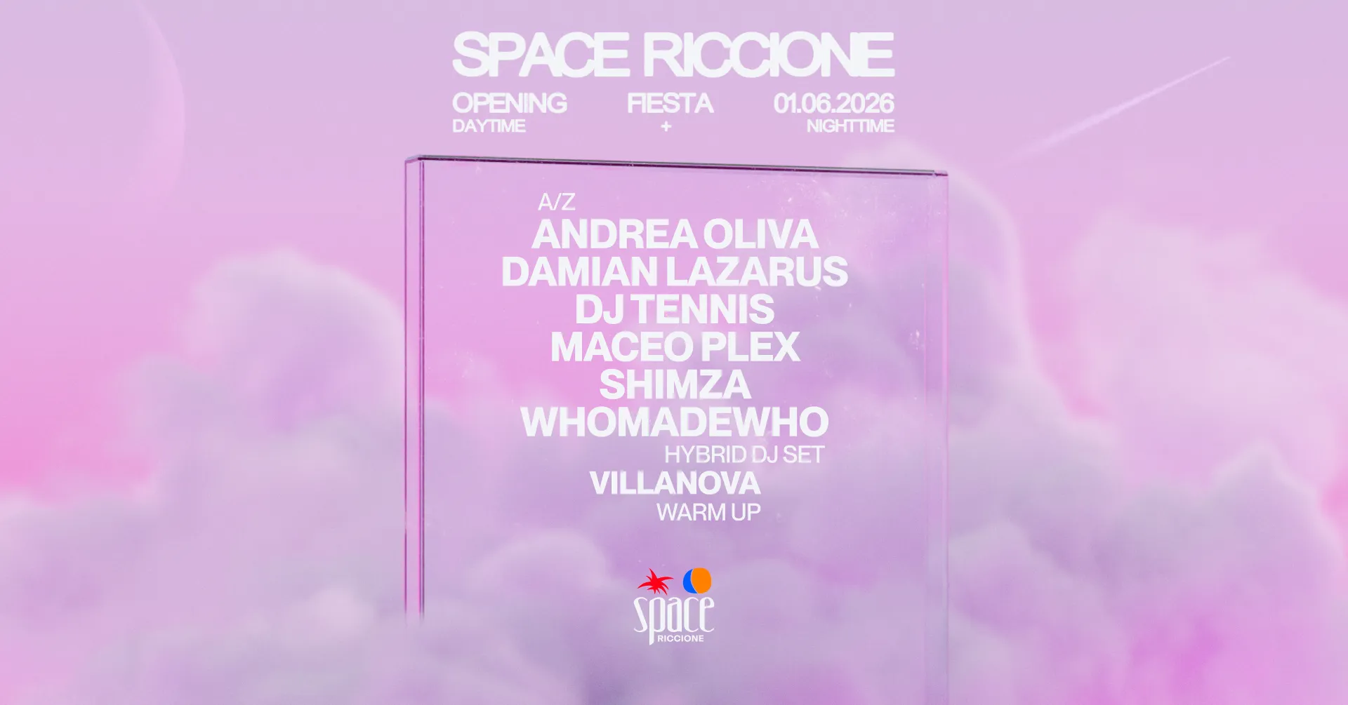Space Riccione Opening Fiesta 1Giugno 2026