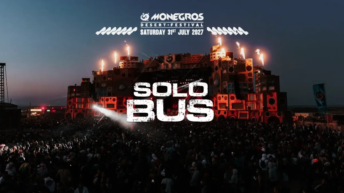Monegros Desert Festival 31 Luglio 2027  Solo Bus