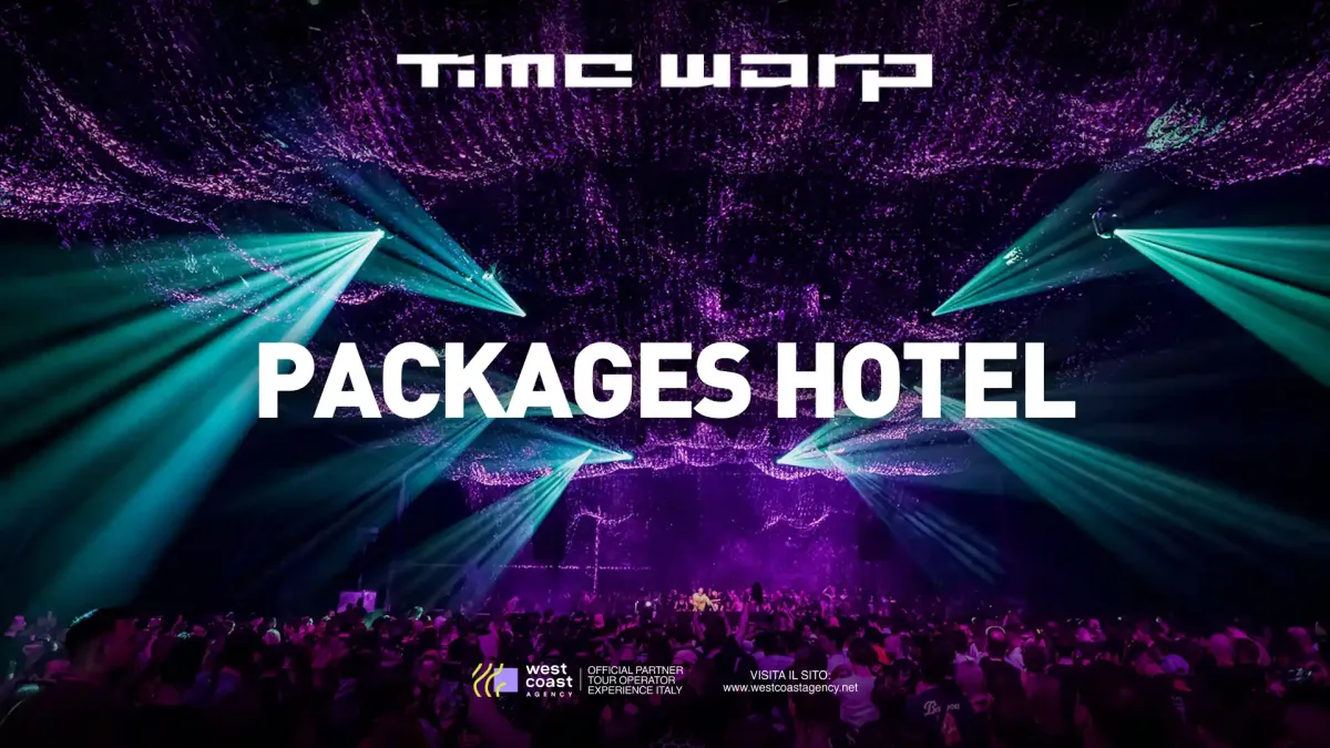 Time Warp 3 Aprile 2027 Pacchetti Hotel - Ticket