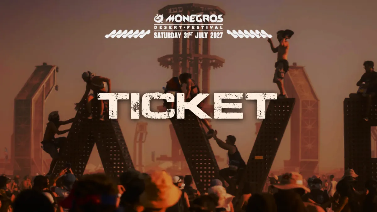 Monegros Desert Festival 31 Luglio 2027  Ticket - Biglietti