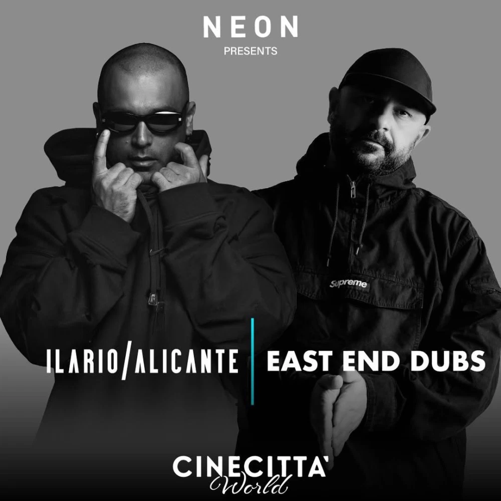 Cinecittà World Shuttle   ILARIO ALICANTE + EAST END DUBS 16 Maggio 2026