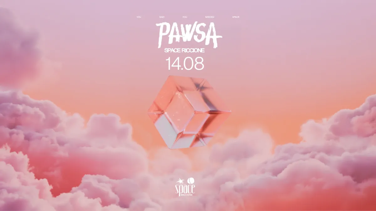Space Riccione Pawsa 14 August 2026 Ticket - Tickets - Hotel