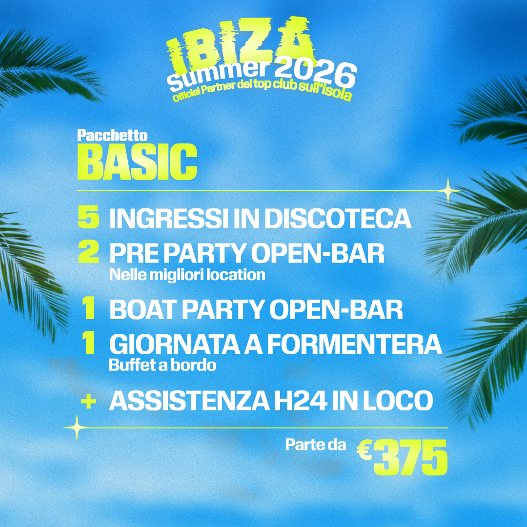 Pacchetto Ibiza Basic