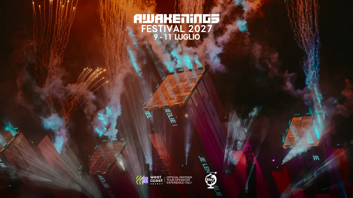 Awakenings Festival 2027 - Il 30° Anniversario | 9-11 Luglio Pacchetti Hotel - Ticket Standard