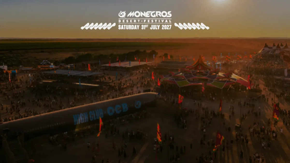 Monegros Desert Festival 31 Luglio 2026  Pacchetti Hotel -Ticket -Biglietti
