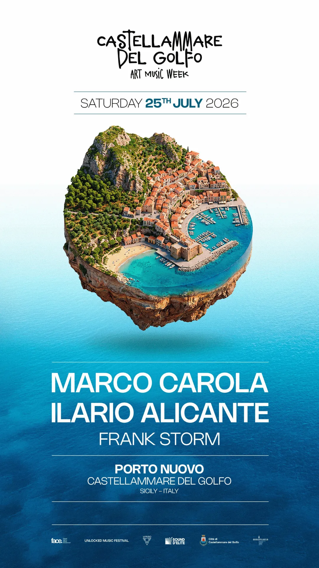 Unlocked Music Festival  Marco Carola + Ilario Alicante - 25 Luglio 2026