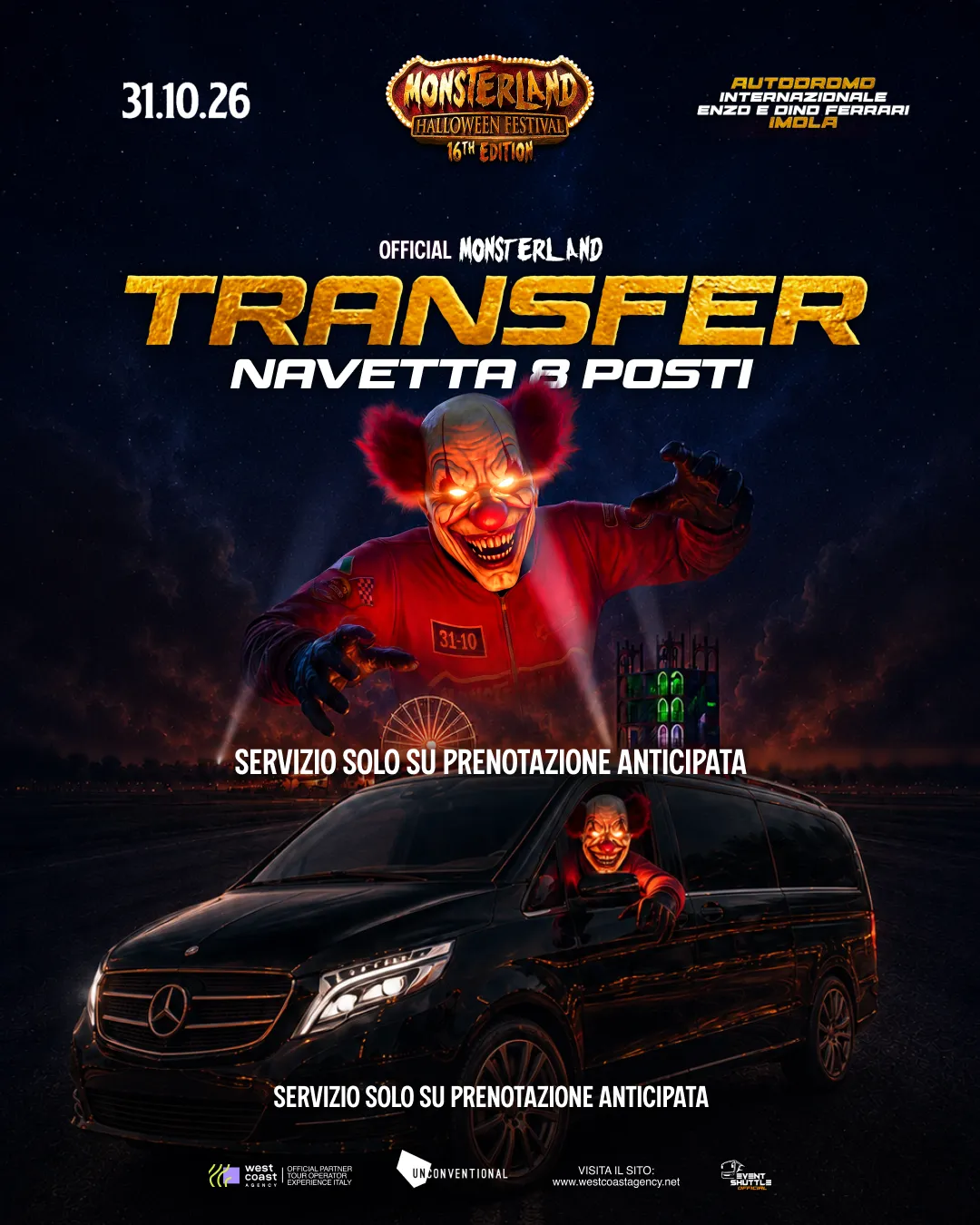 Official Shuttle Monsterland Halloween Festival 2026