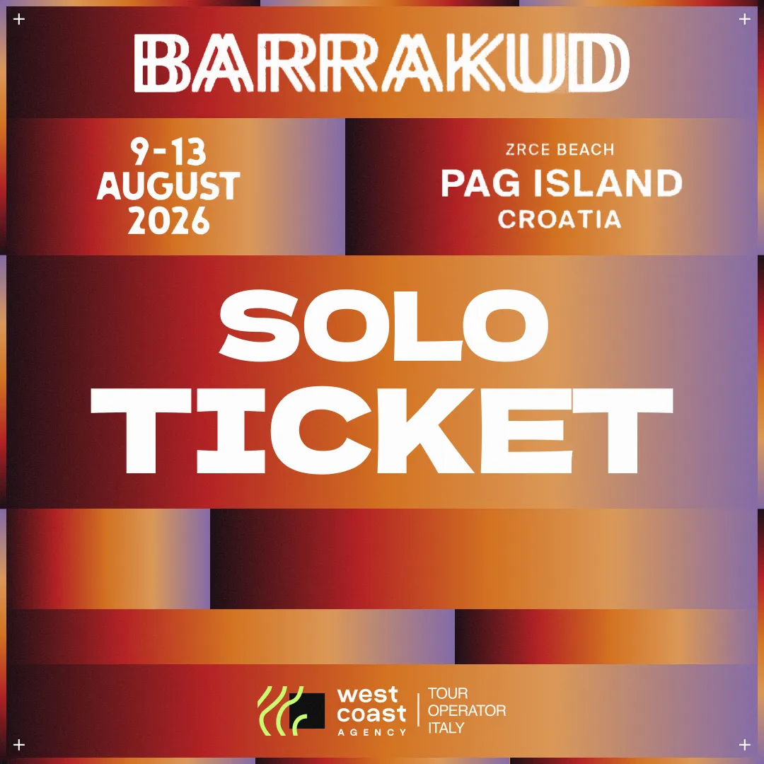 Barrakud Festival  09 -13 Agosto 2026 Ticket  Regular